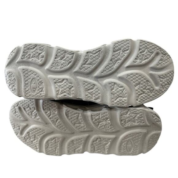 Athletic Works black silver red  boys light up soles shoe‎ sneaker size 4 - Picture 9 of 12